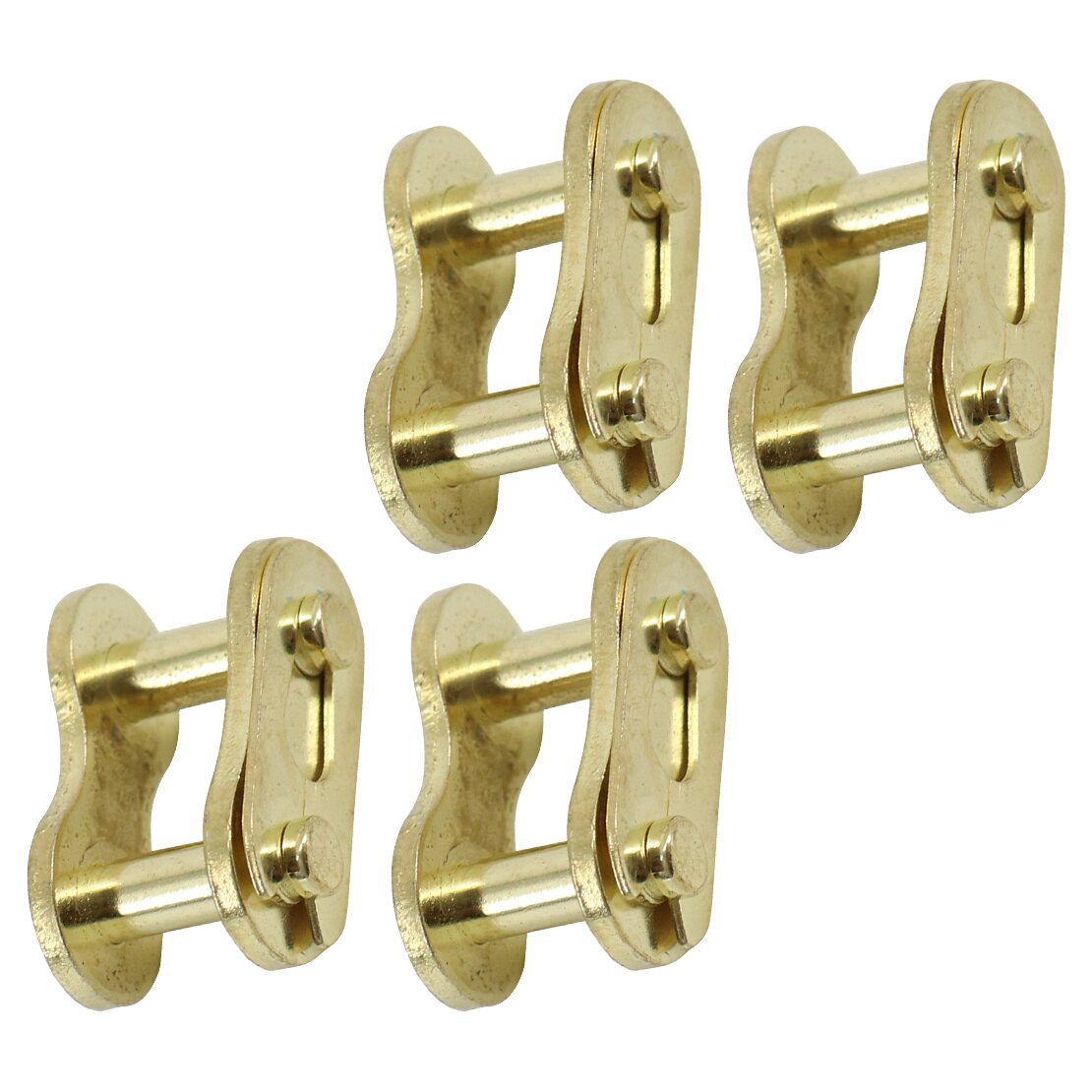 Bike Chain - 4 Sets Gold 520 Motorcycle Chain