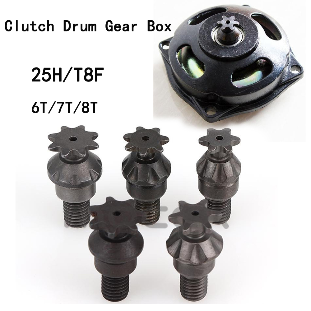 25H T8F 6/7/8 Teeth Clutch Dru - Sprocket Chain recension och pris