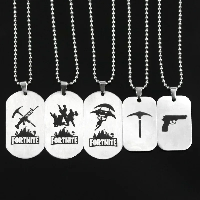 Game Fortnite Anime Necklace S - Steel Chain recension och pris