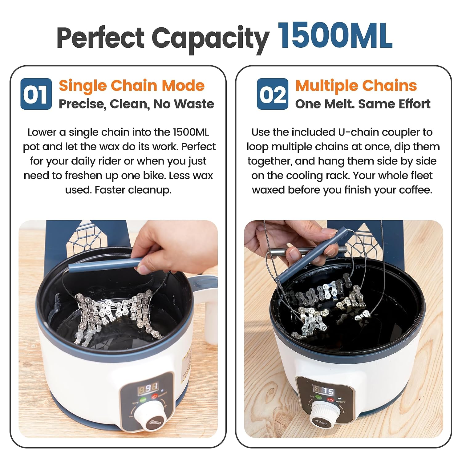 Bicycle Chain Wax Melting Pot  - Bicycle Chain recension och pris
