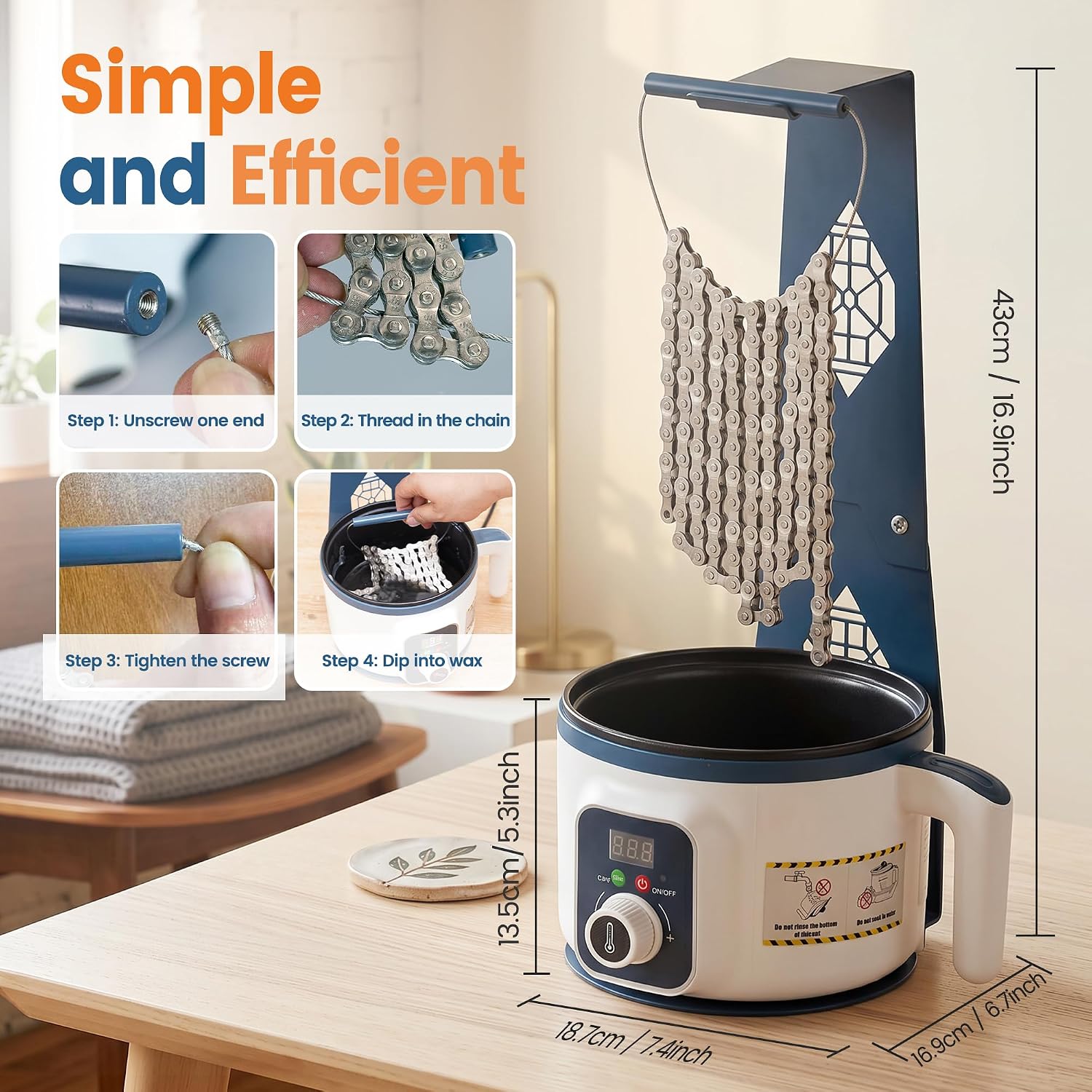 Bicycle Chain Wax Melting Pot  - Bicycle Chain recension och pris
