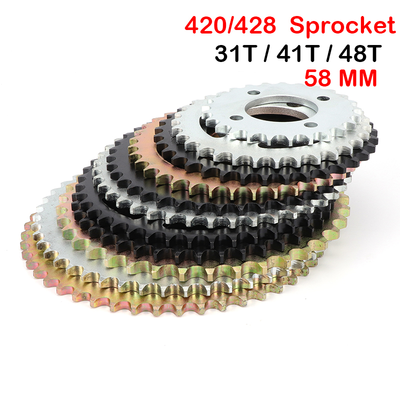 Motorcycle 420/428 Chain 37T/4 - 530 Chain recension och pris