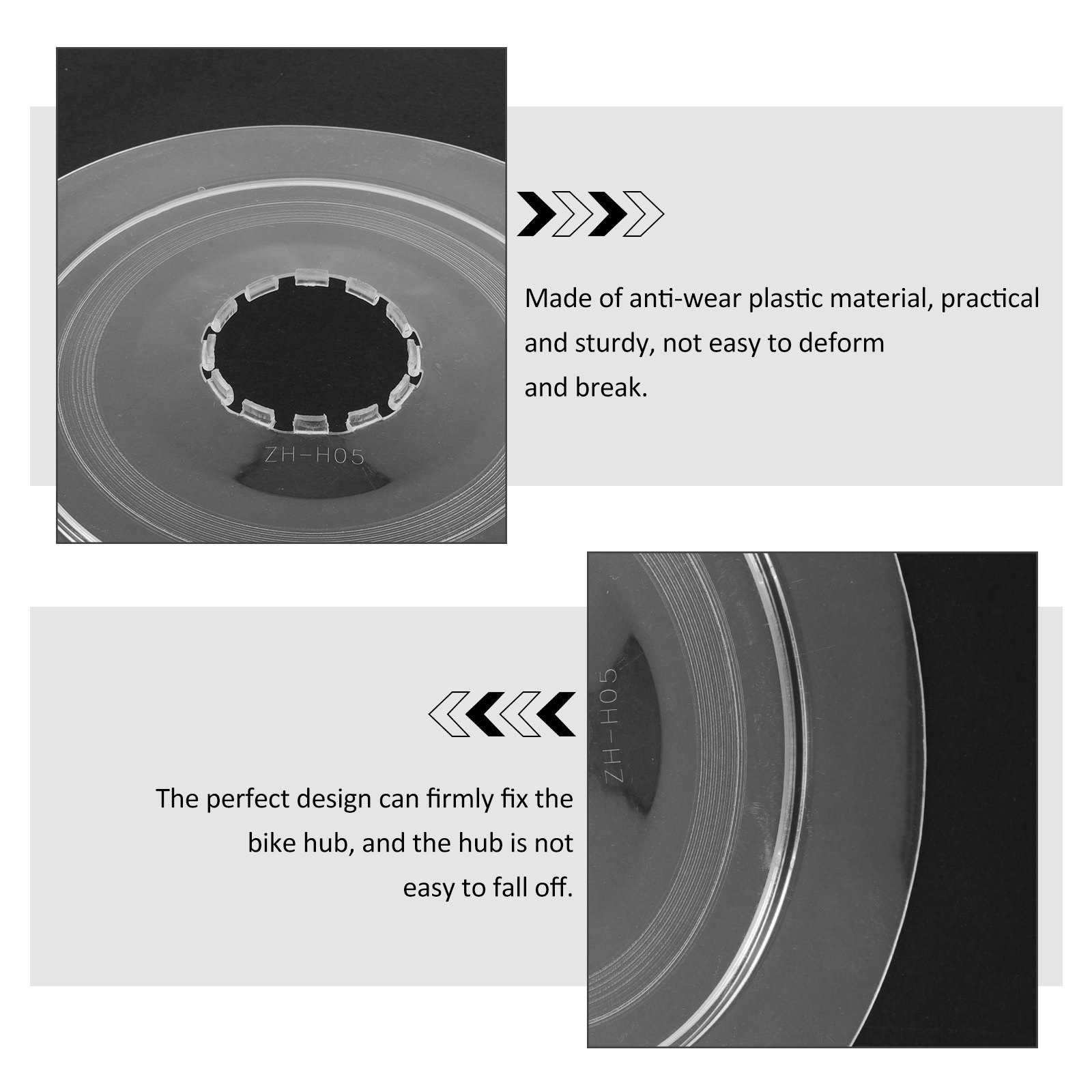 4Pcs Bicycle Flywheel Guard Ch - Bike Chain recension och pris